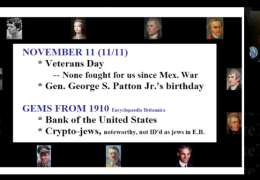 Veterans Day. Gems from 1910.